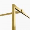 NEW TRENDY Kabina ścianka prysznicowa walk-in AVEXA GOLD BRUSHED 60x200 EXK-3131